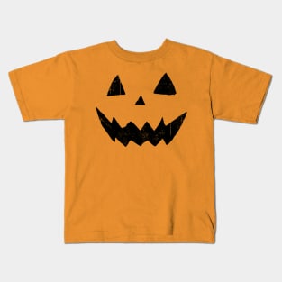 Pumpkin Face Kids T-Shirt